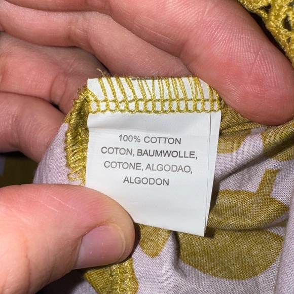 ⚡️Blue Tassel Boho Style Blouse Size Medium ECU - Picture 4 of 4